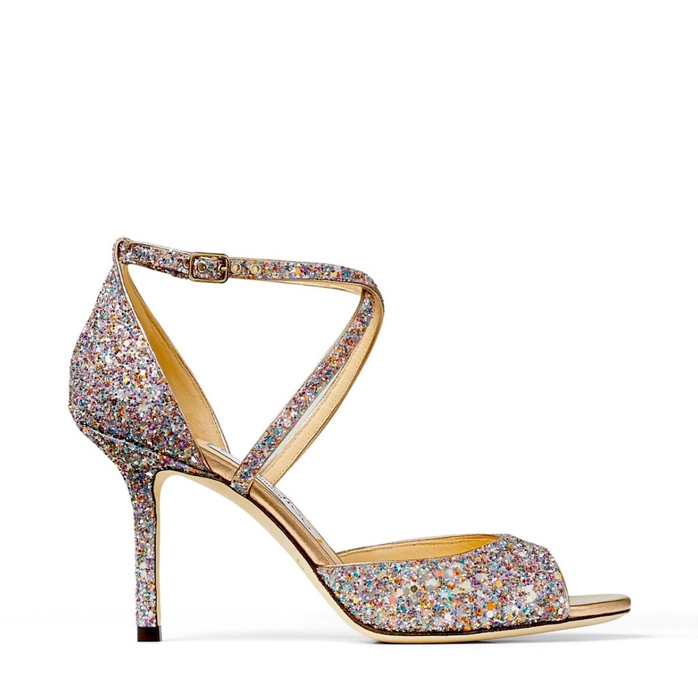 Emsy Jimmy Choo Glitter sandals
